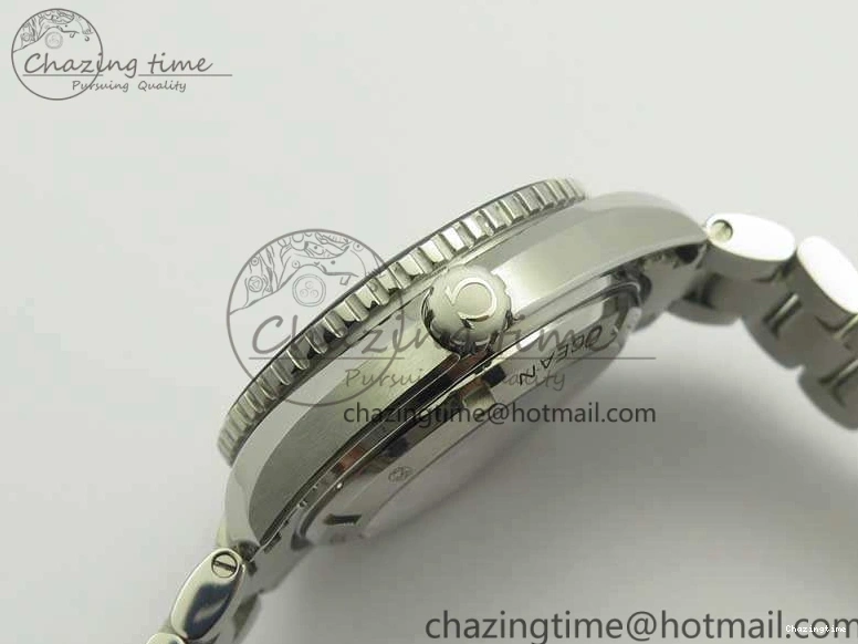 1230 Sleek Planet Ocean Professional Ceramic Bezel 42mm 1:1 MK Best Edition Silver Markers On SS Bracelet A 8085